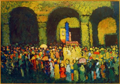 Ludwig Church in Munich by Wassily Kandinsky